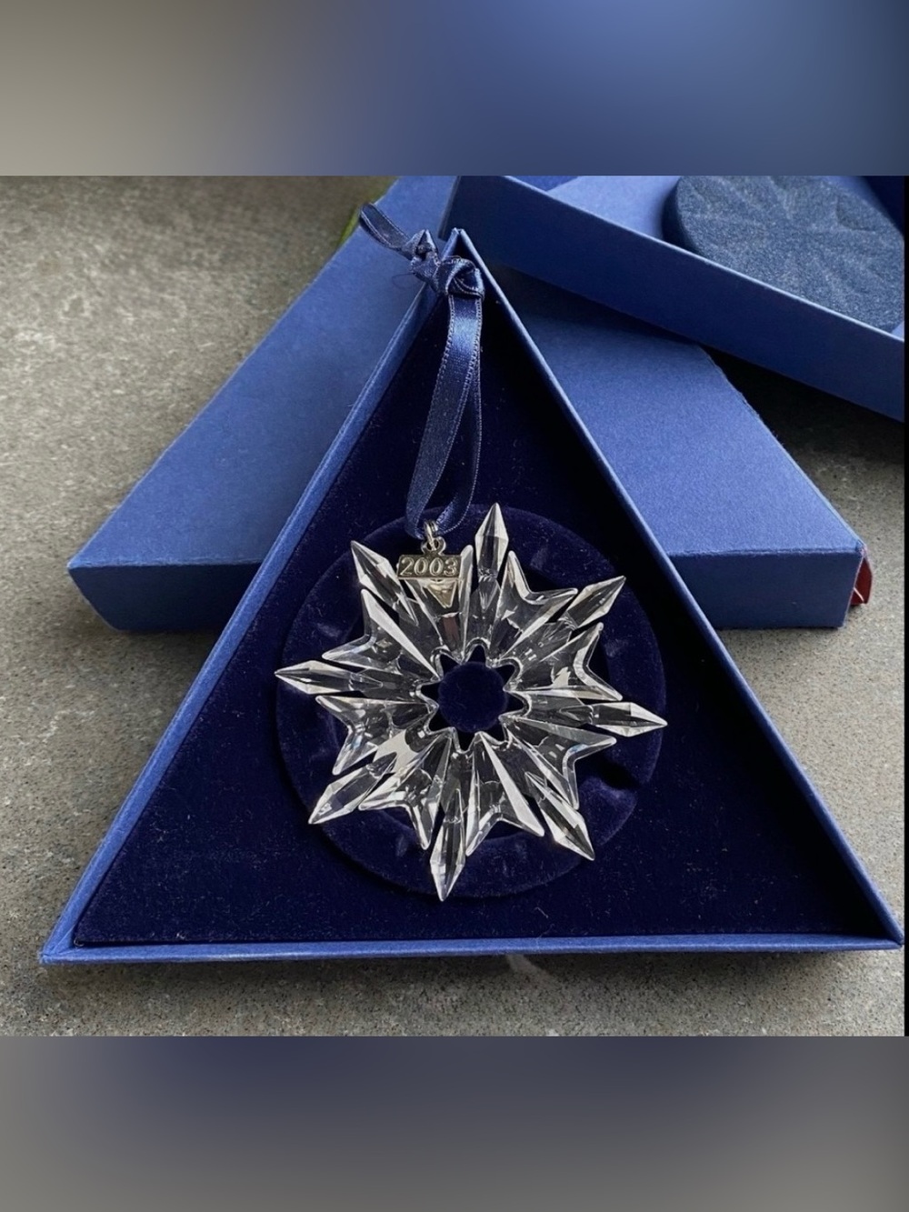 SWAROVSKI 2003 ANNUAL CHRISTMAS ORNAMENT